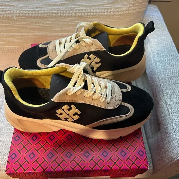 Tory Burch Good Luck Trainer Shoes - Picture 5 of 10